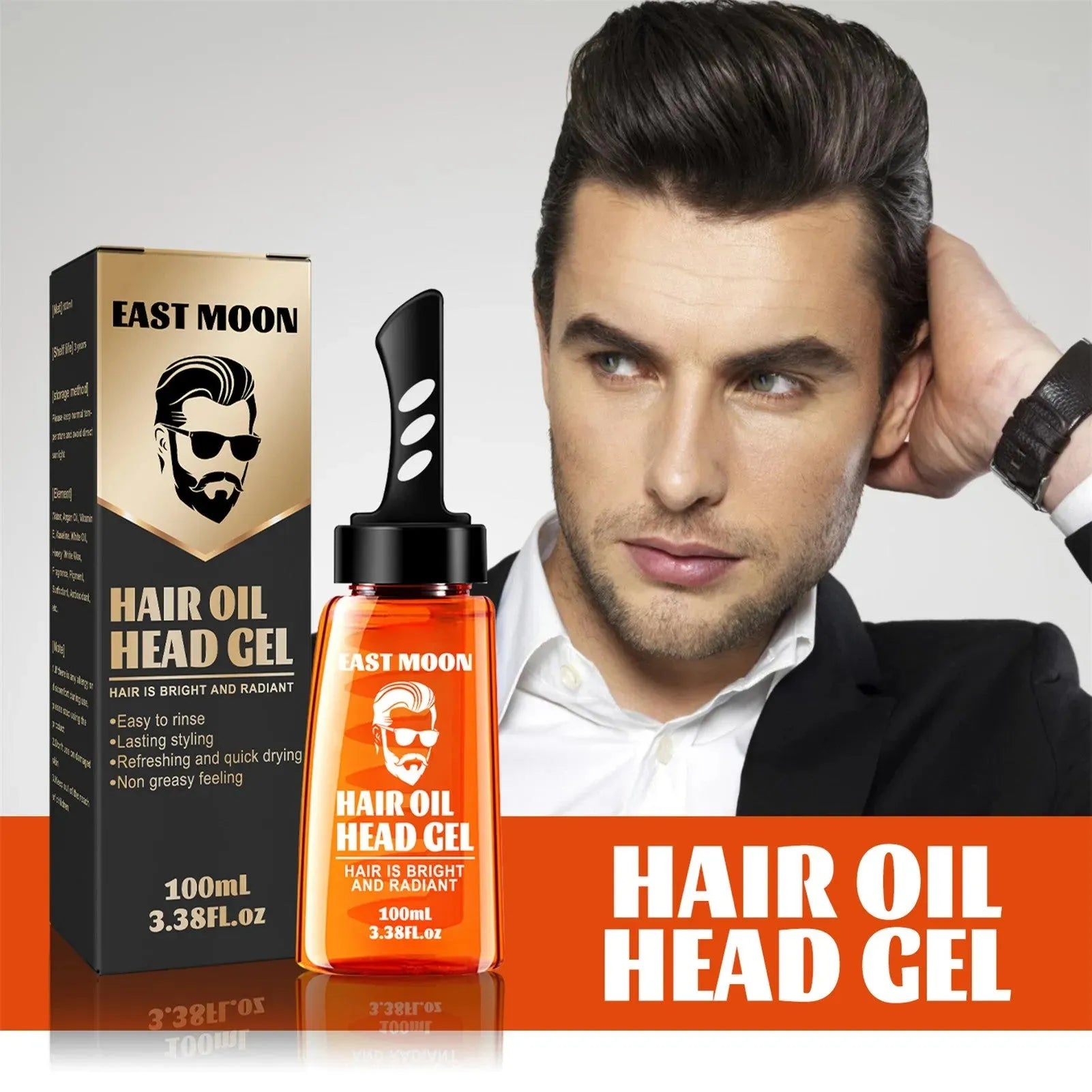 Men's Hair Wax Moisturizing - Bellarte Enchanté Men's Hair Wax Moisturizing